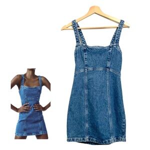 Zara | Dresses | Zara Blue Denim Mini Dress Open Lace Up Back Size Small Nwt | Poshmark Zara | Dresses | Zara Blue Denim Mini Dress Open Lace Up Back Size Small Nwt | Poshmark